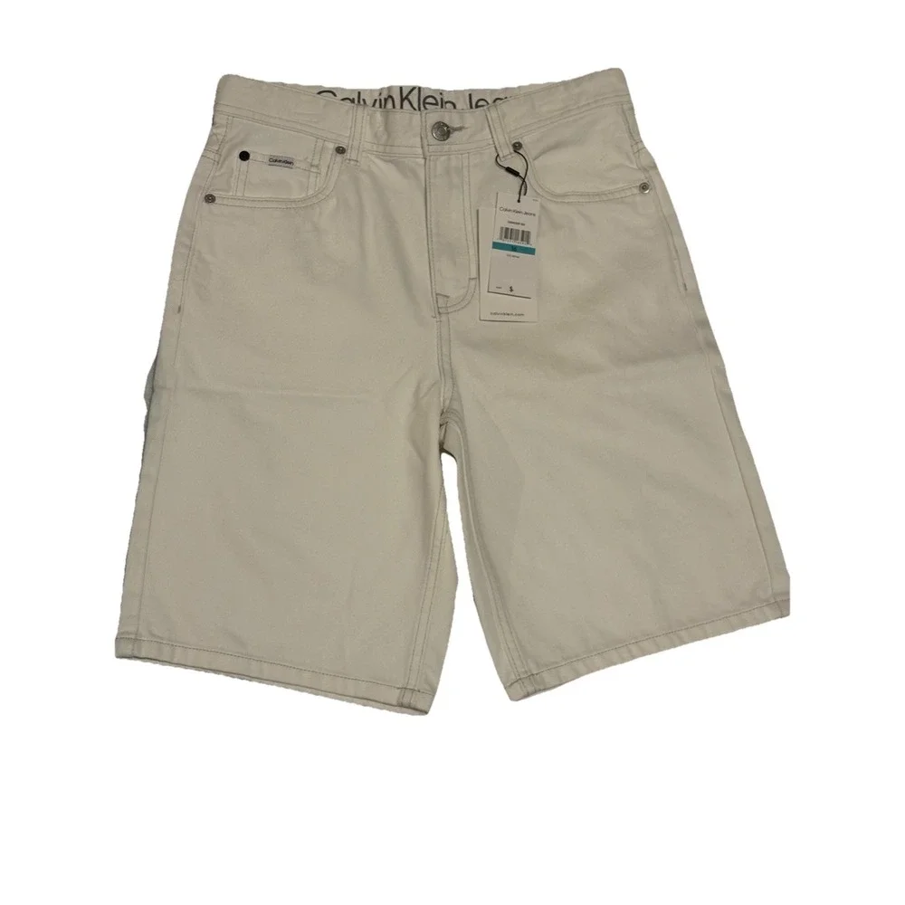 NWT Boys XL Univibe Long Sleeve Tee + Calvin Klein White Shorts Size 16‎ Outfit